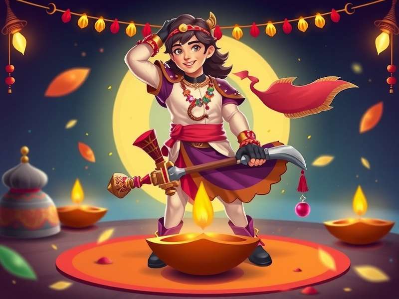 Anise Quest Hero Diwali Celebration